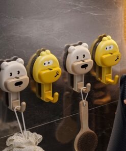 Cartoon Suction Hooks 10-Pack