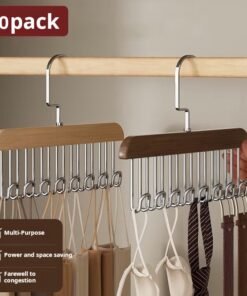 10-Pack Premium Wooden Hangers
